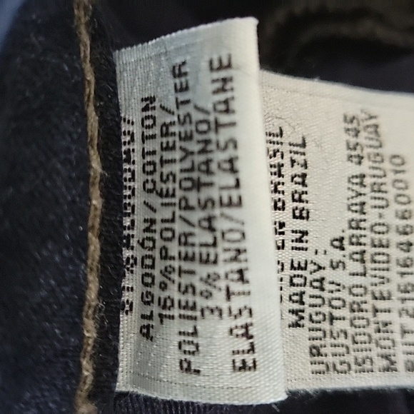 Hering Est 1880 Womens Vintage Dark Wash Boot Cut Jeans Size 32 🖤 - Picture 12 of 13